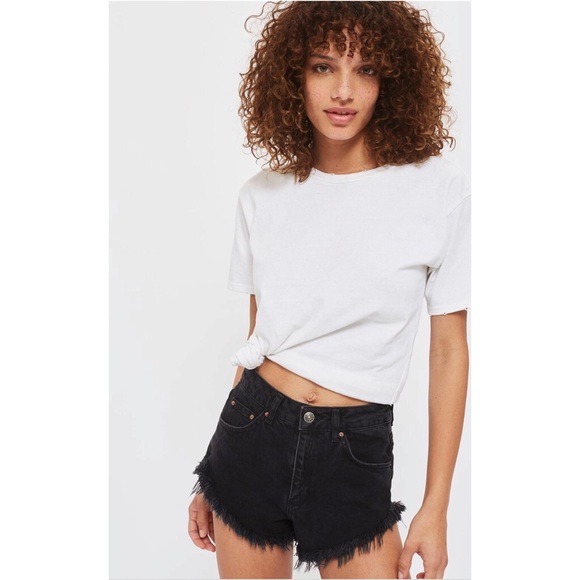 Topshop Pants - TOPSHOP Moto Kiri Shorts Size 8